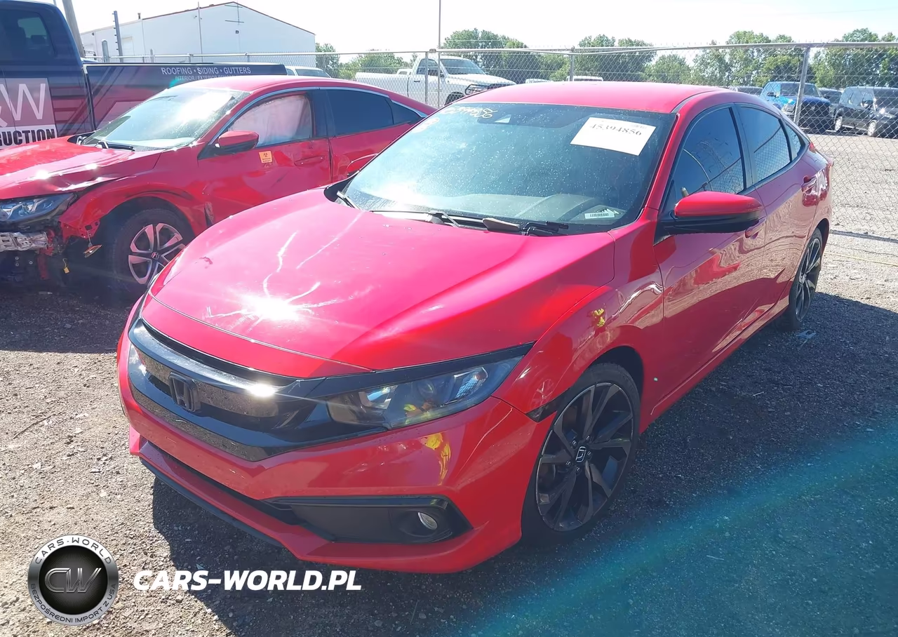 2020 Honda Civic Sport VIN:2HGFC2F85LH599716 - 2