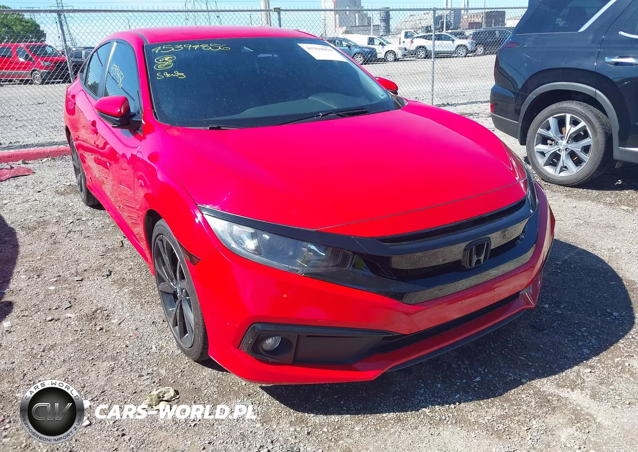 2020 Honda Civic Sport VIN:2HGFC2F85LH599716 - 6