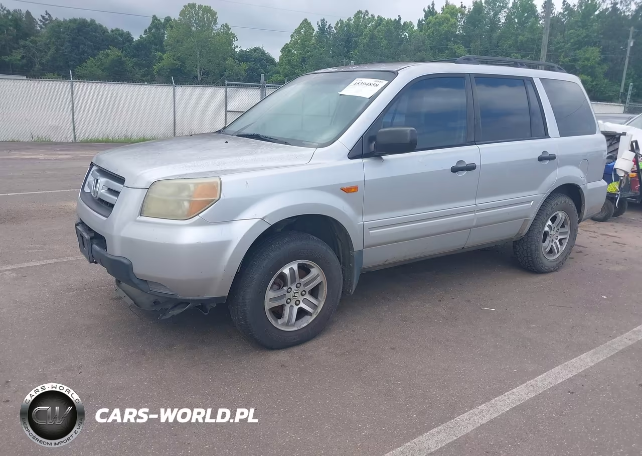 2006 Honda Pilot Lx VIN:2HKYF18126H520894 - 2