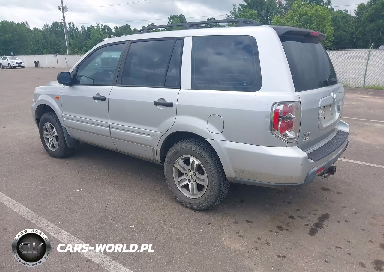 2006 Honda Pilot Lx VIN:2HKYF18126H520894 - 3