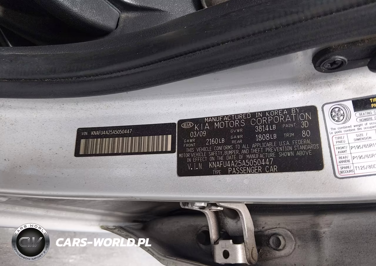 2010 Kia Forte Ex VIN:KNAFU4A25A5050447 - 9