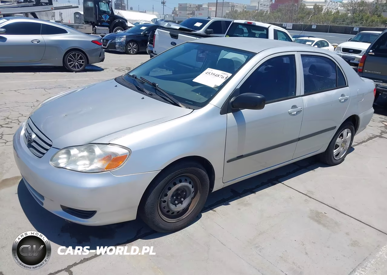 2004 Toyota Corolla Ce VIN:1NXBR32E54Z306498 - 2