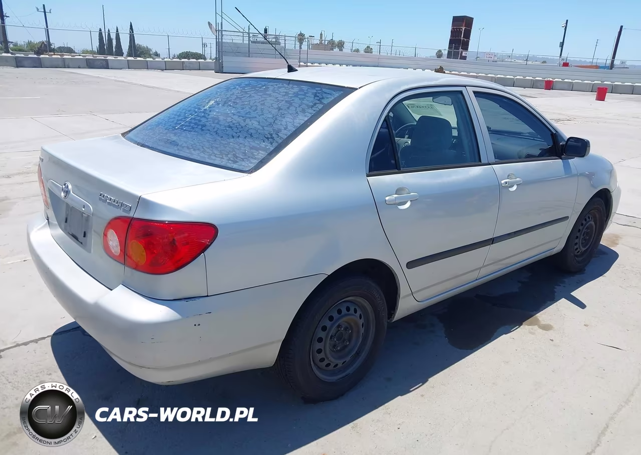 2004 Toyota Corolla Ce VIN:1NXBR32E54Z306498 - 4