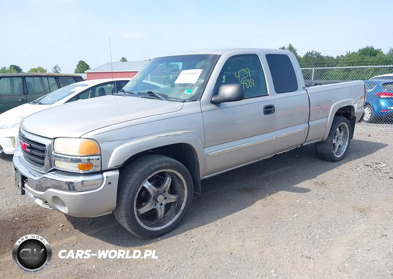 2004 GMC Sierra 1500 Sle VIN:2GTEK19V841131286 - 2