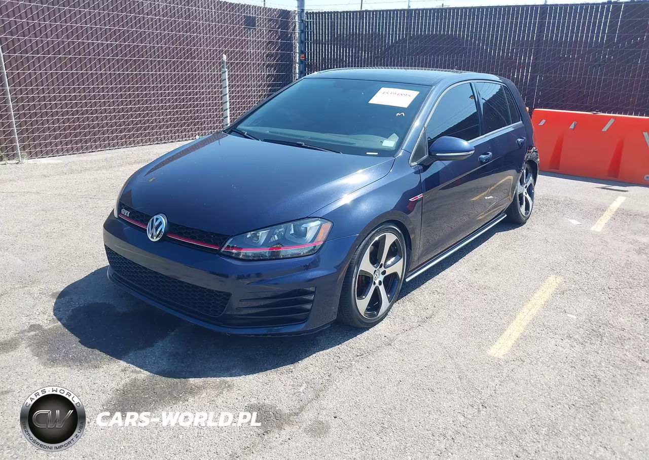 2016 Volkswagen Golf Gti Se 4-Door VIN:3VW5T7AU6GM040031 - 2