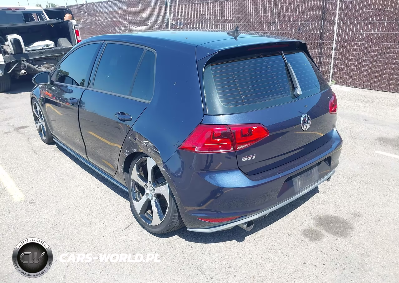 2016 Volkswagen Golf Gti Se 4-Door VIN:3VW5T7AU6GM040031 - 3