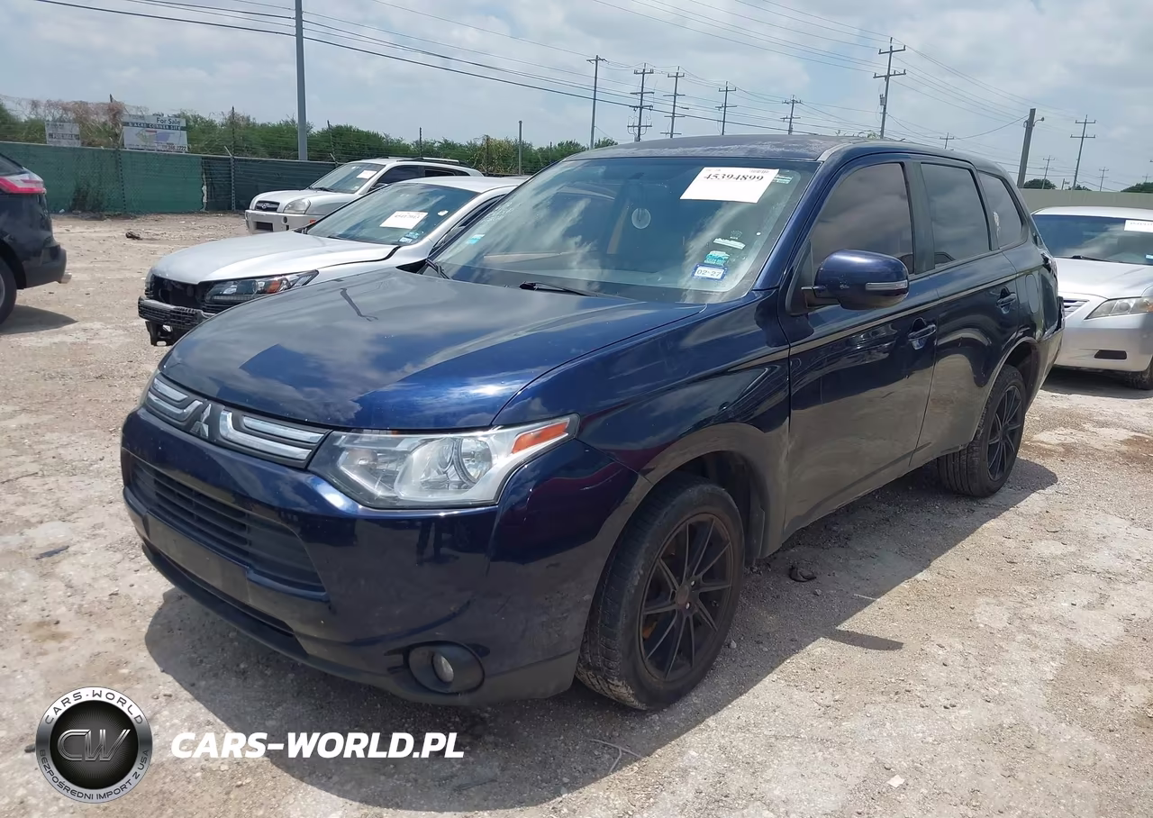 2014 Mitsubishi Outlander Se VIN:JA4AD3A35EZ015206 - 2