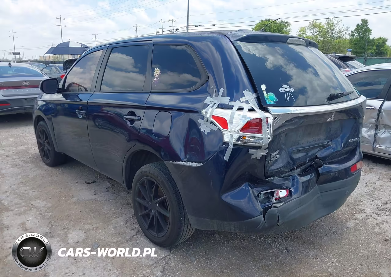 2014 Mitsubishi Outlander Se VIN:JA4AD3A35EZ015206 - 3