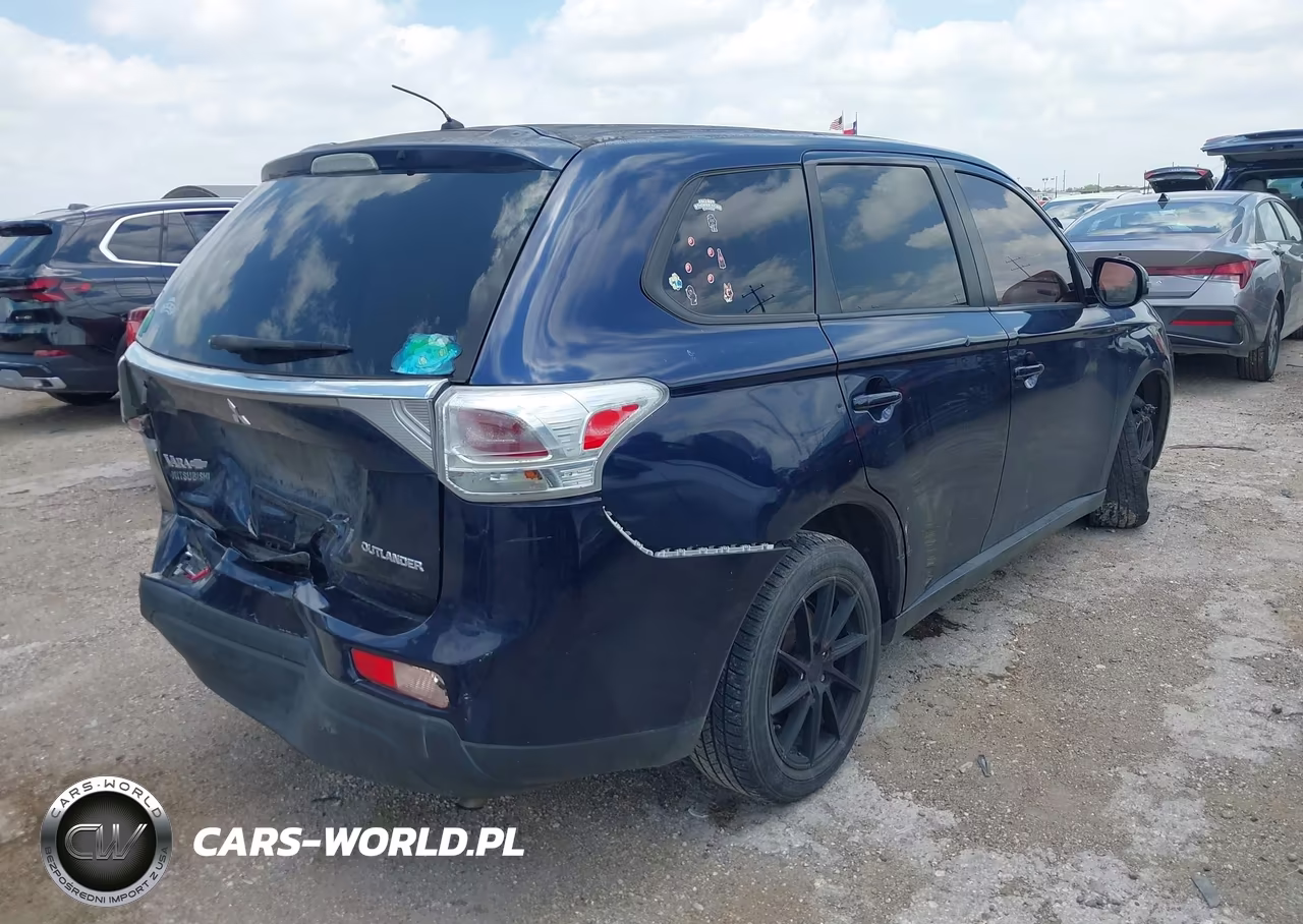 2014 Mitsubishi Outlander Se VIN:JA4AD3A35EZ015206 - 4