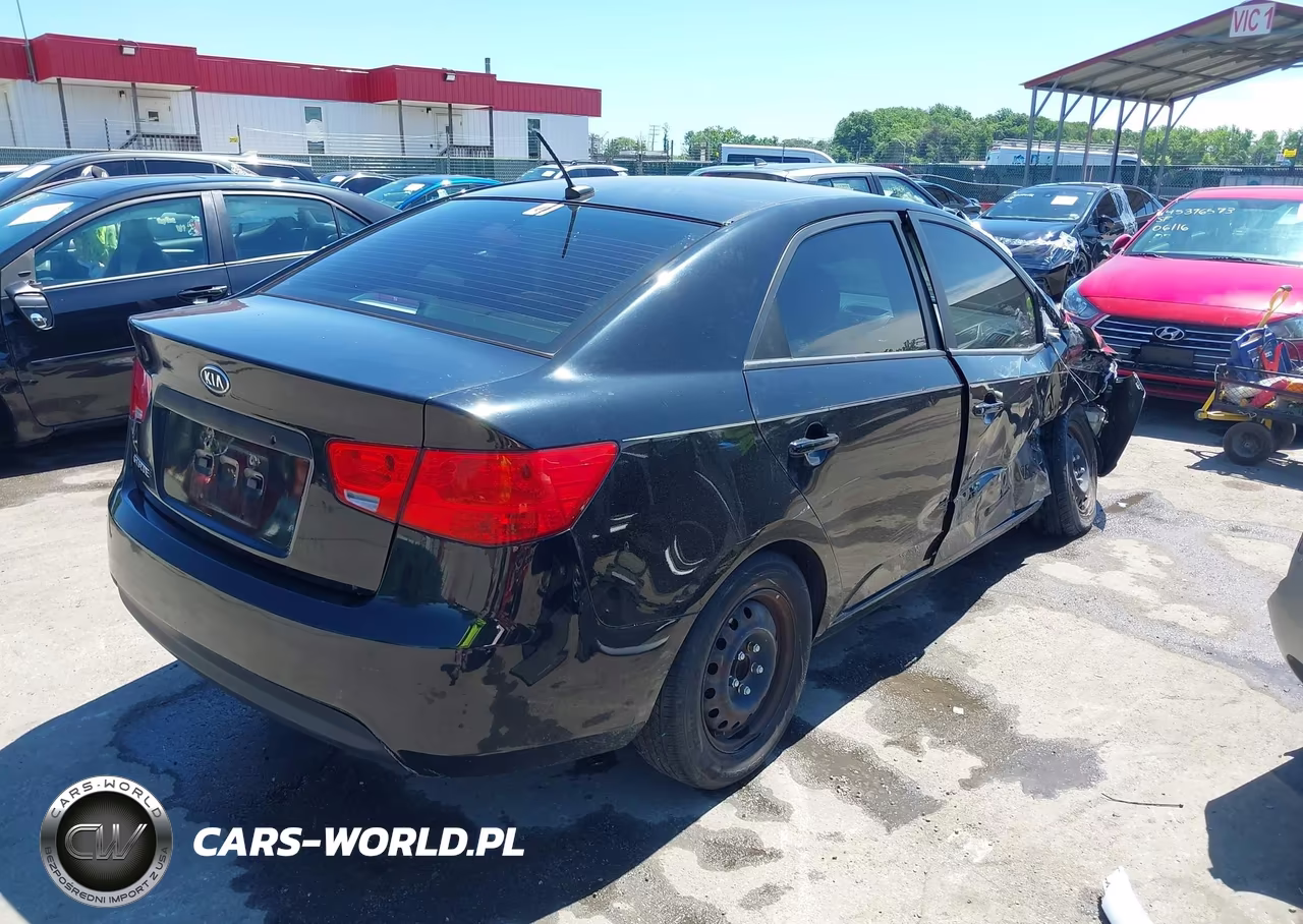 2010 Kia Forte Lx VIN:KNAFT4A23A5212885 - 4