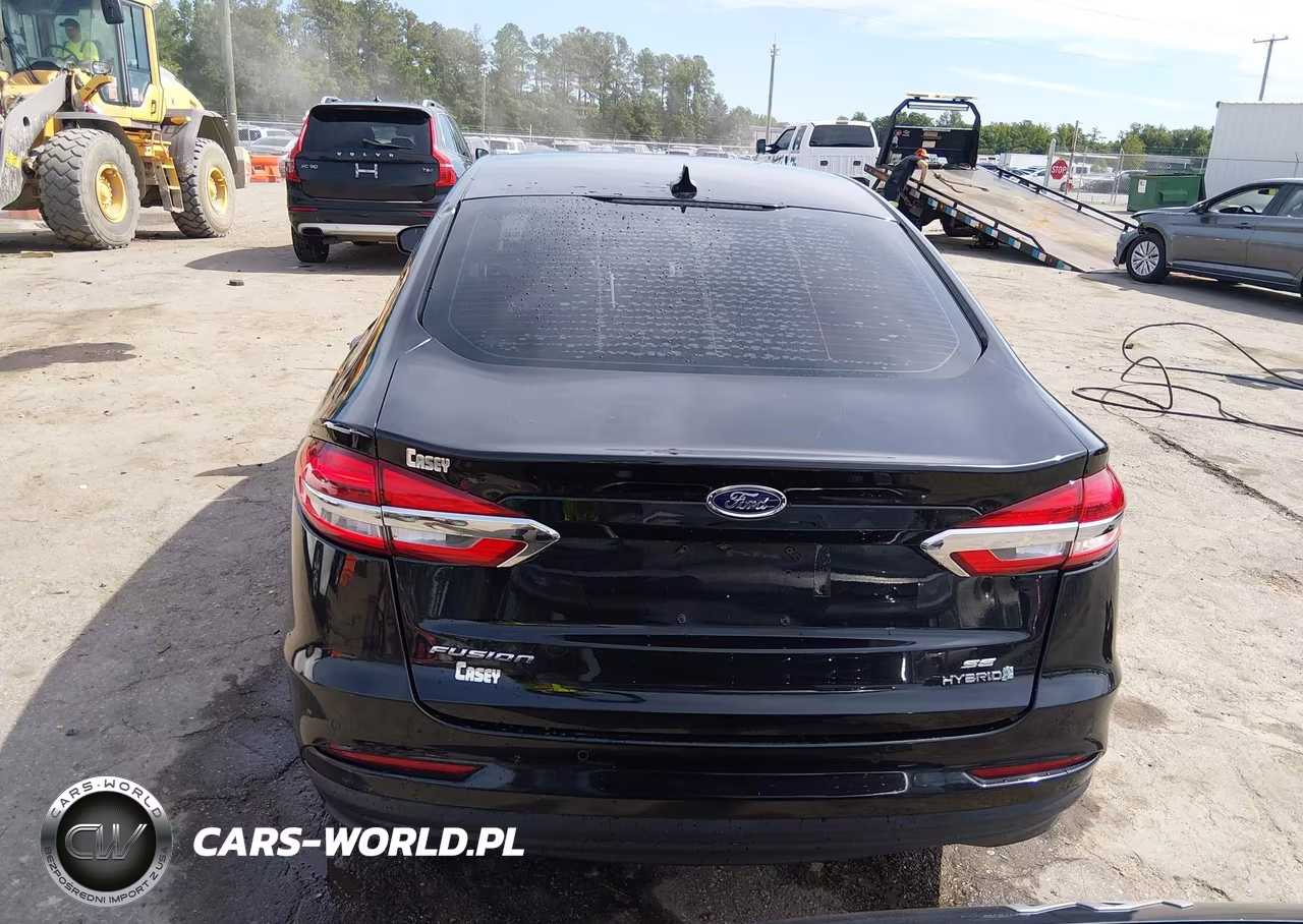 2019 Ford Fusion Hybrid Se VIN:3FA6P0LU3KR119111 - 16