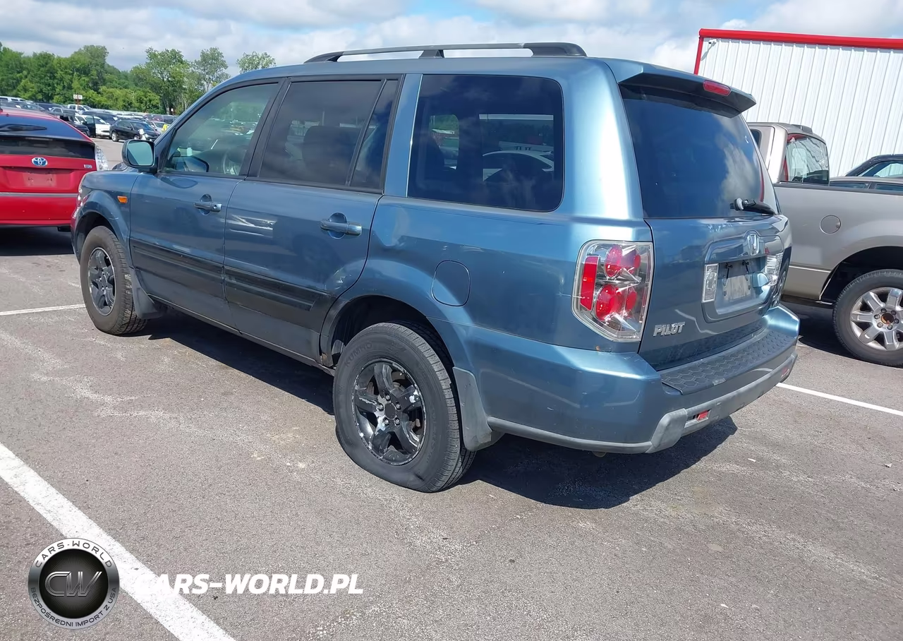 2007 Honda Pilot Ex-L VIN:5FNYF28737B017353 - 3