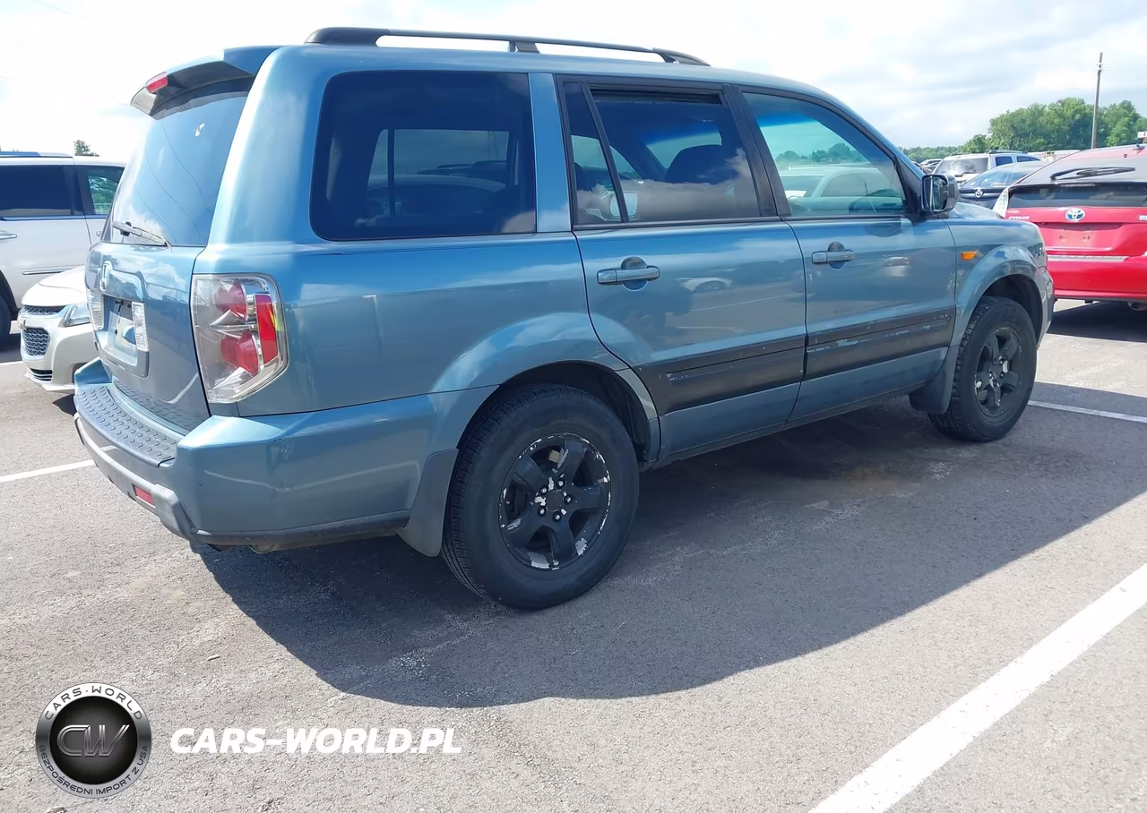 2007 Honda Pilot Ex-L VIN:5FNYF28737B017353 - 4