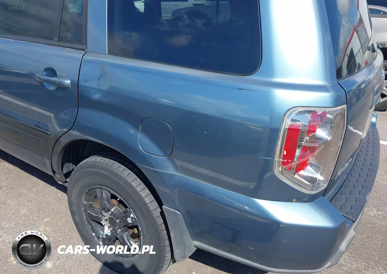 2007 Honda Pilot Ex-L VIN:5FNYF28737B017353 - 6