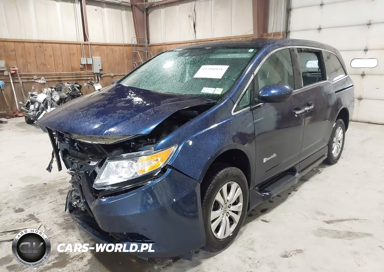 2016 Honda Odyssey Ex-L VIN:5FNRL5H6XGB124115 - 2