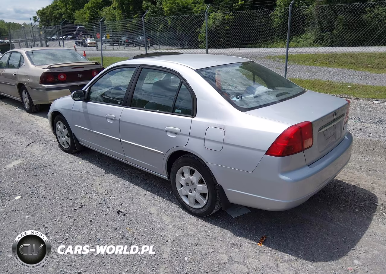 2002 Honda Civic Ex VIN:1HGES26742L074380 - 3