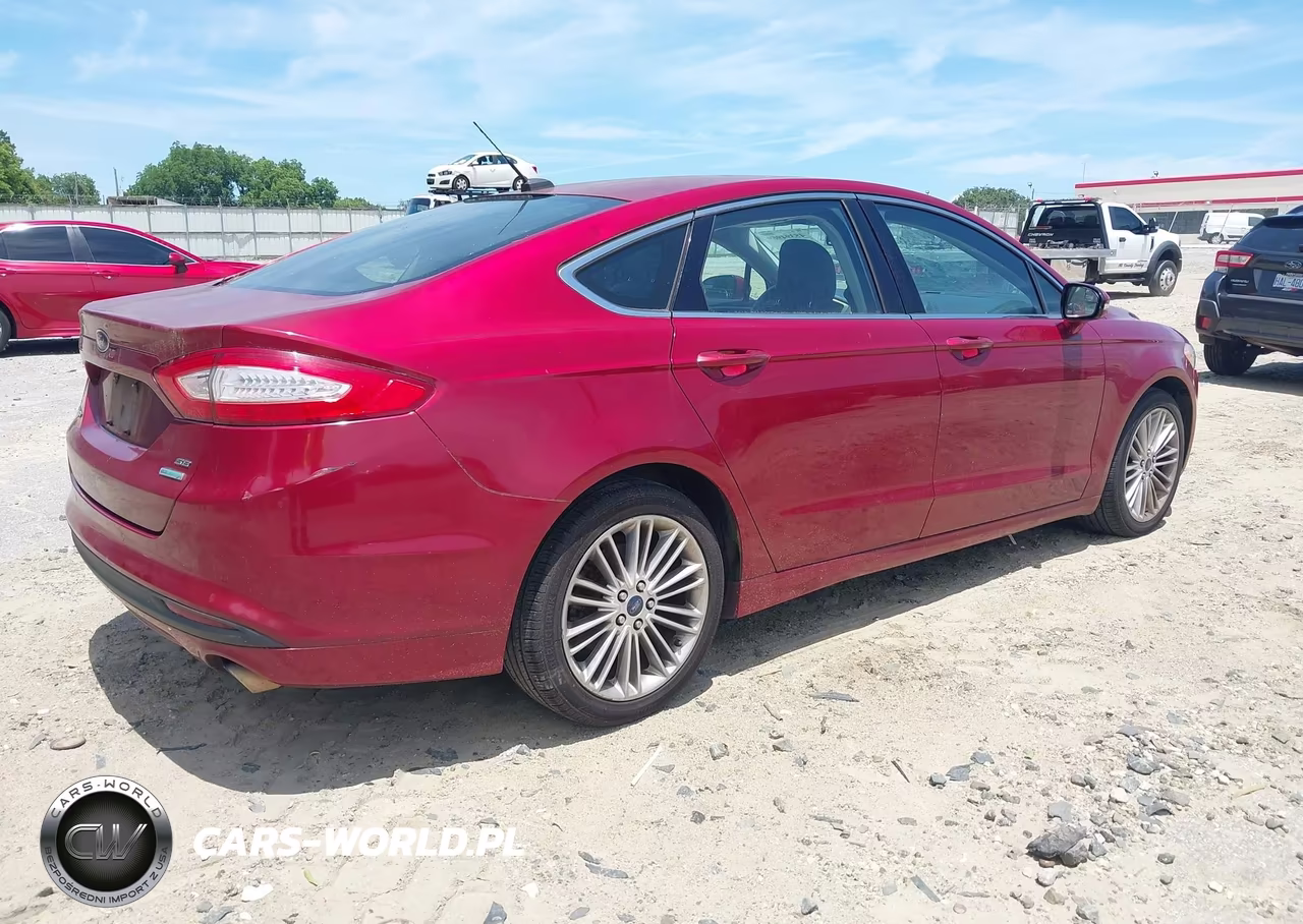 2014 Ford Fusion Se VIN:3FA6P0HD5ER182109 - 4
