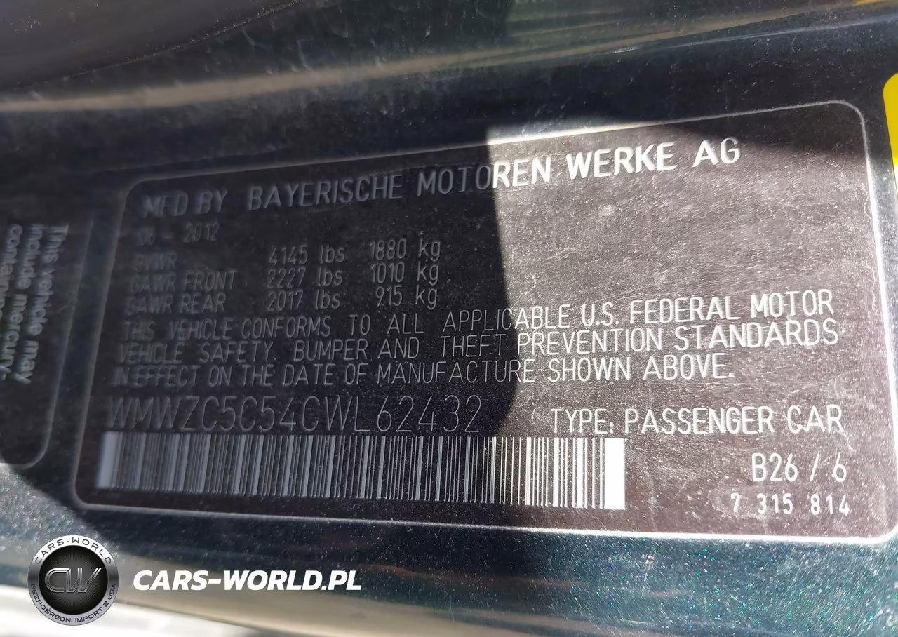 2012 Mini Cooper S Countryman VIN:WMWZC5C54CWL62432 - 9