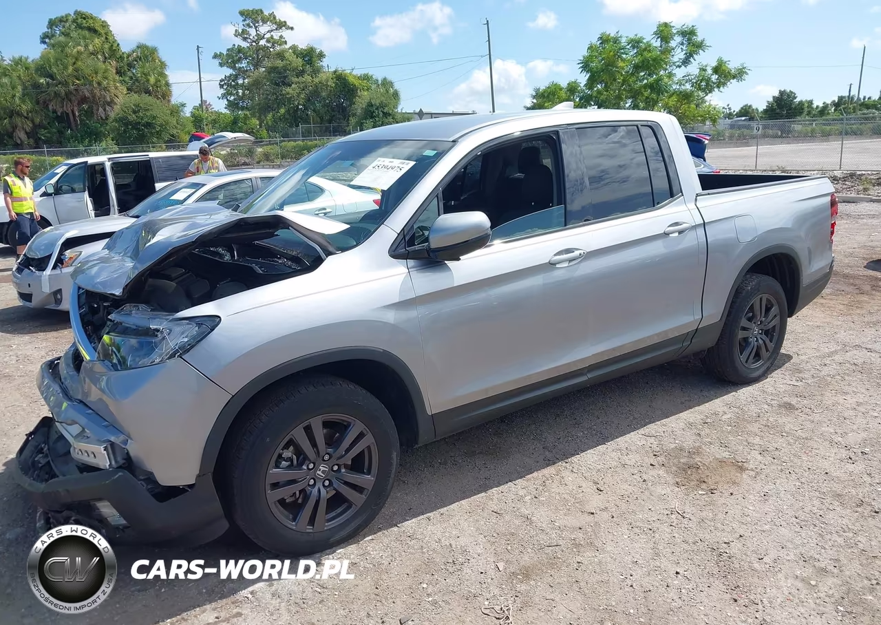 2019 Honda Ridgeline Sport VIN:5FPYK3F18KB044015 - 2