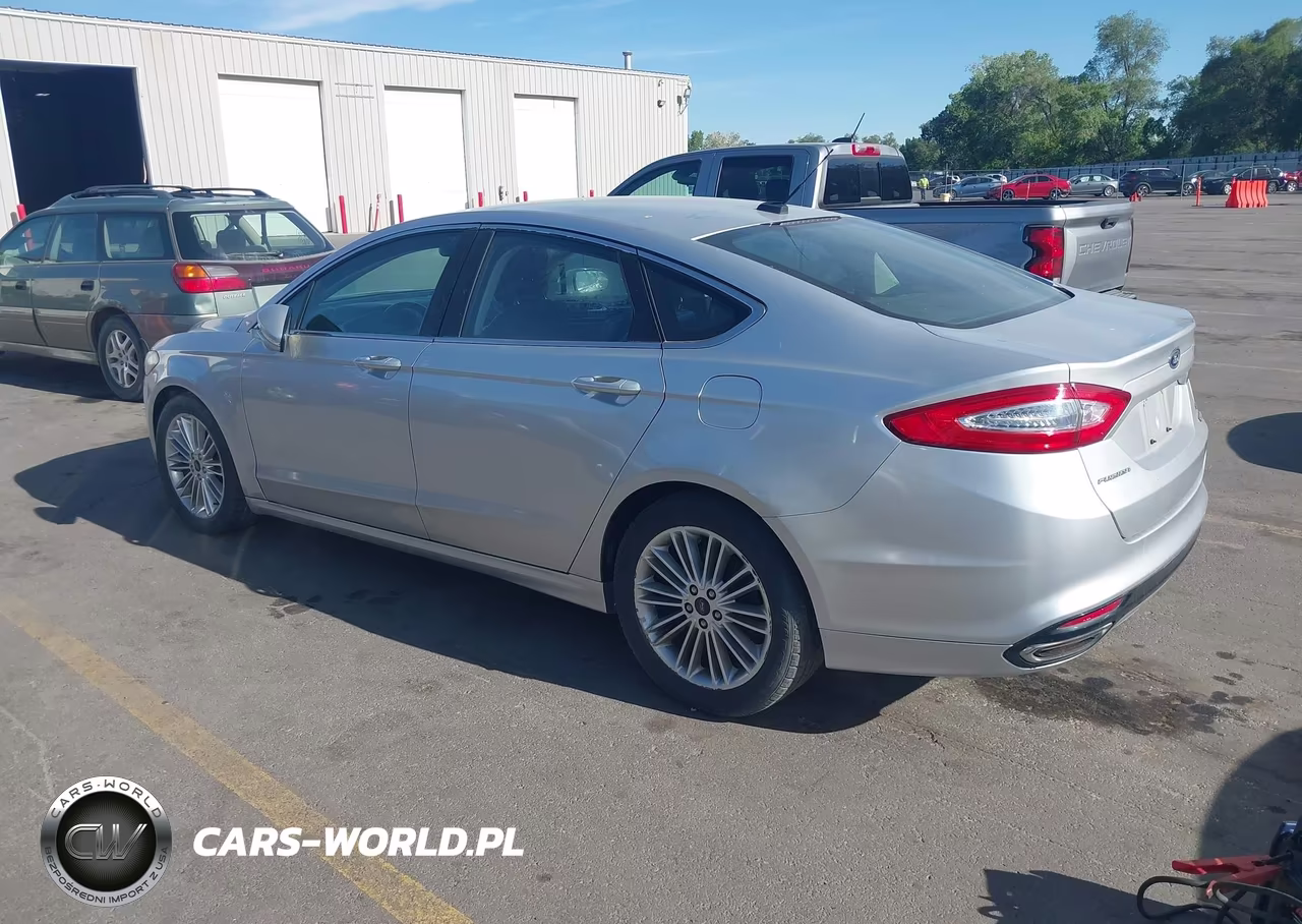 2014 Ford Fusion Se VIN:3FA6P0H91ER320028 - 3