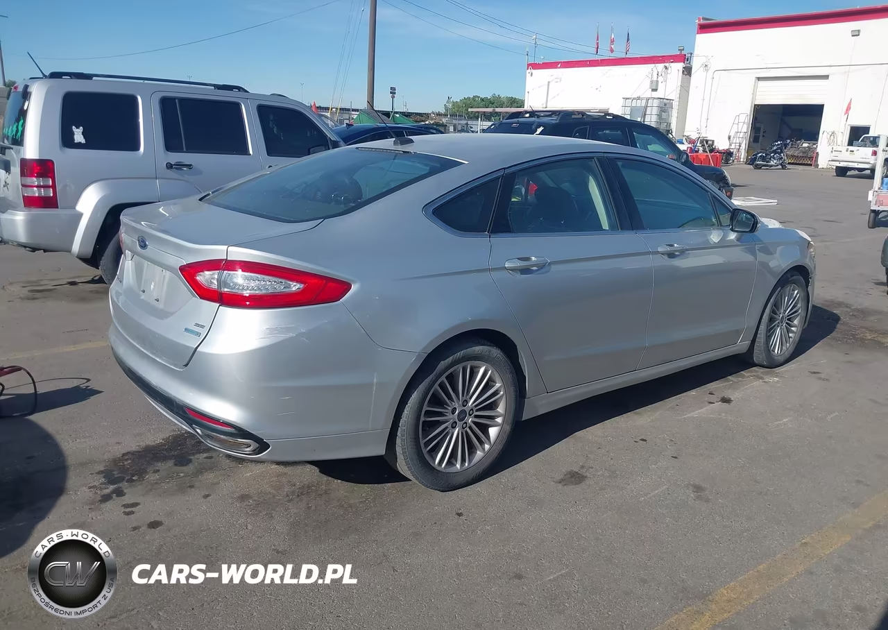 2014 Ford Fusion Se VIN:3FA6P0H91ER320028 - 4