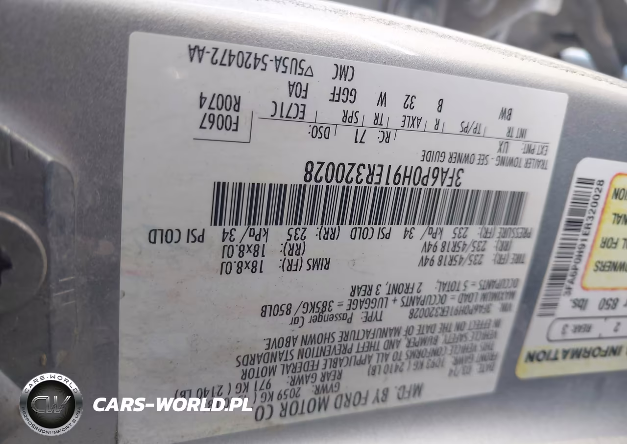 2014 Ford Fusion Se VIN:3FA6P0H91ER320028 - 9