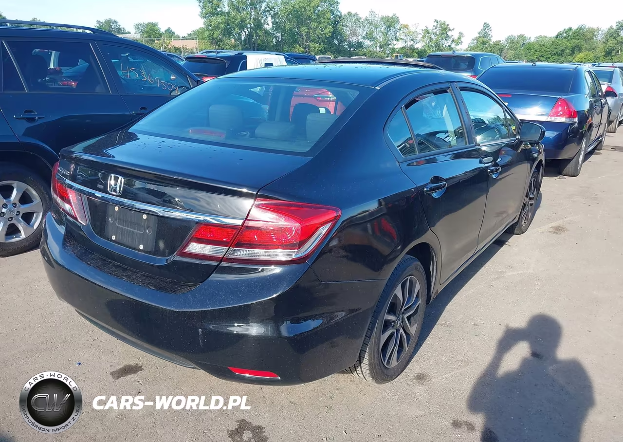 2015 Honda Civic Ex VIN:19XFB2F82FE004418 - 4