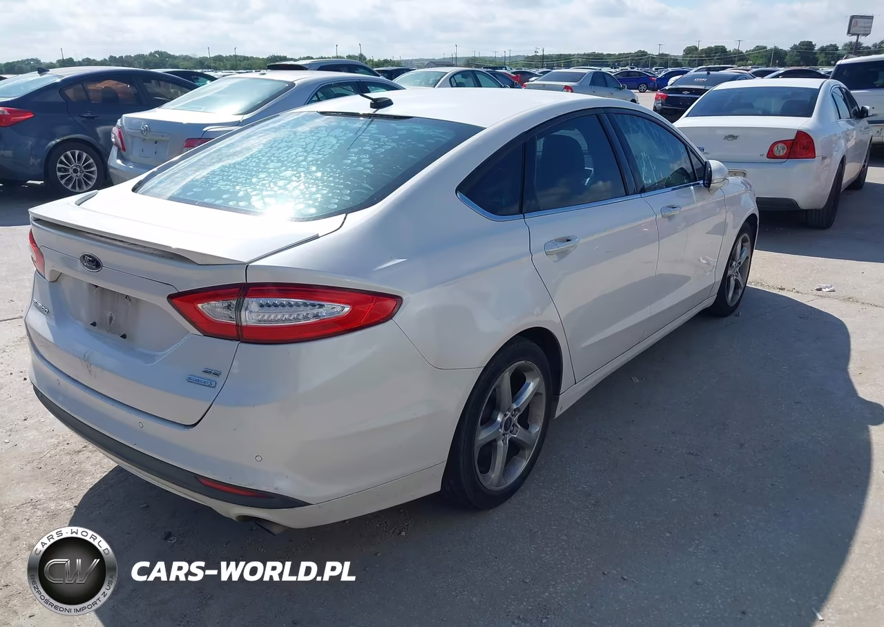 2013 Ford Fusion Se VIN:3FA6P0HR3DR337671 - 4