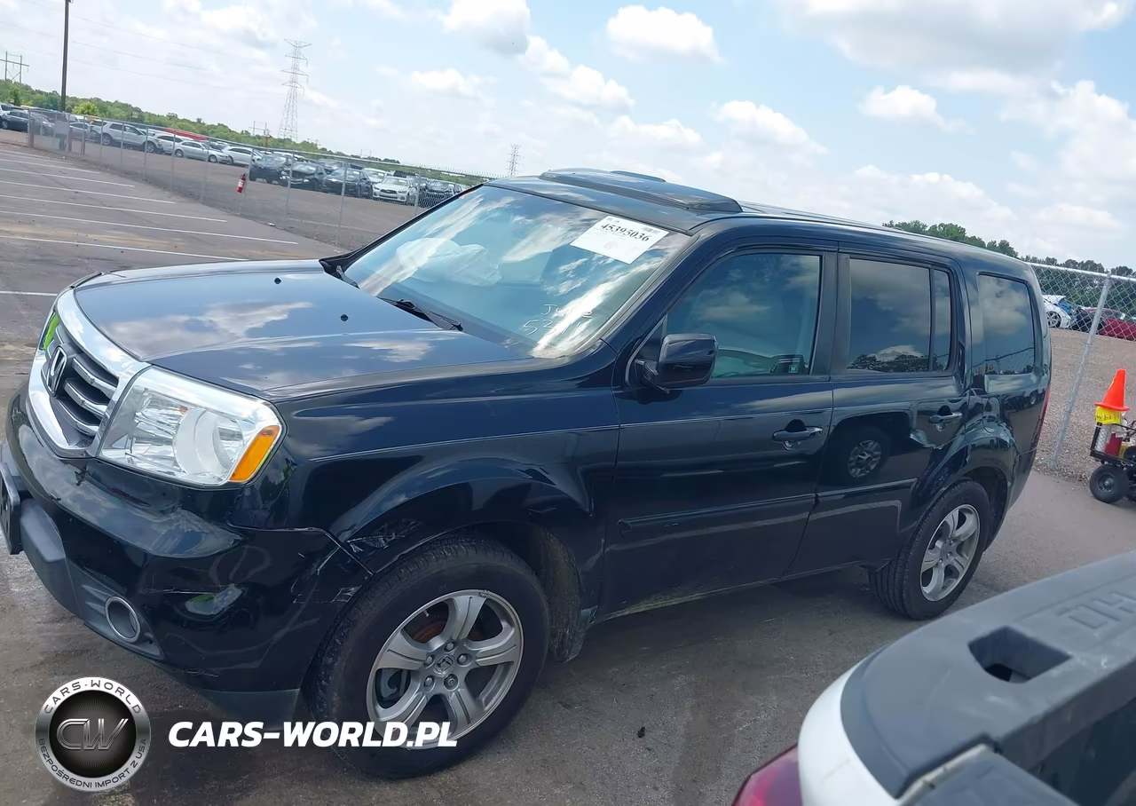 2012 Honda Pilot Exl VIN:5FNYF3H67CB015371 - 15