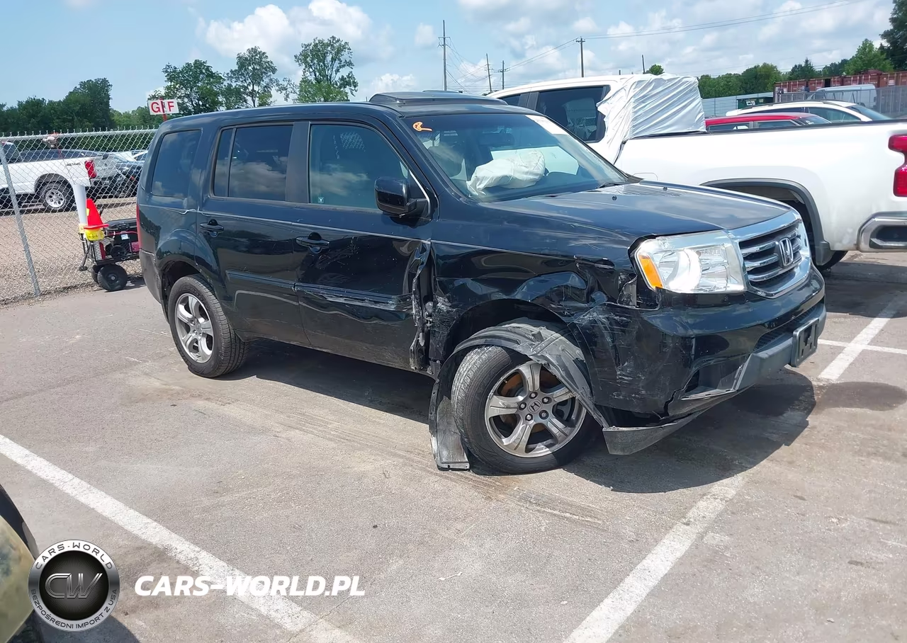 2012 Honda Pilot Exl VIN:5FNYF3H67CB015371 - 6