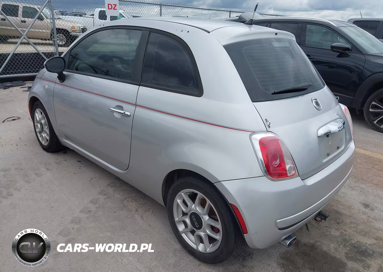 2012 Fiat 500 Pop VIN:3C3CFFAR4CT343790 - 3