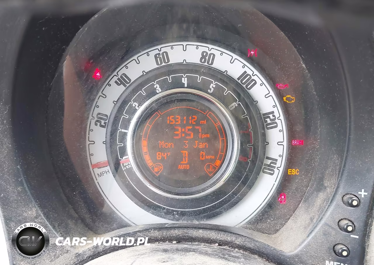 2012 Fiat 500 Pop VIN:3C3CFFAR4CT343790 - 7