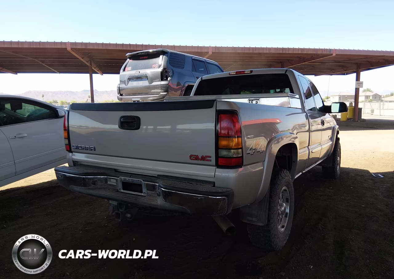 2005 GMC Sierra 2500Hd Sle VIN:1GTHK29U35E257307 - 4