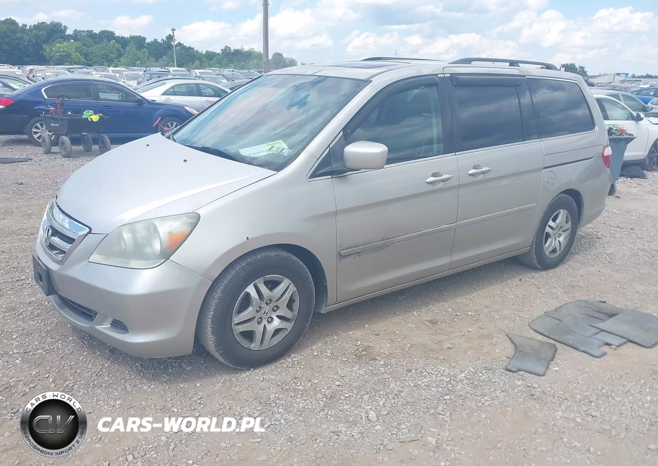2007 Honda Odyssey Ex-L VIN:5FNRL38687B407164 - 2