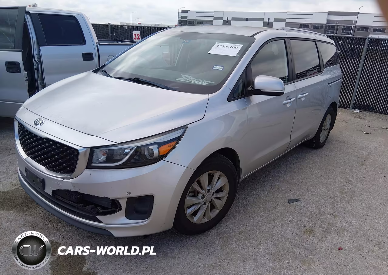 2016 Kia Sedona Lx VIN:KNDMB5C18G6212407 - 2