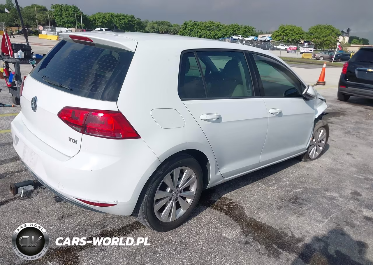 2015 Volkswagen Golf Tdi S 4-Door VIN:3VW2A7AU3FM053018 - 4