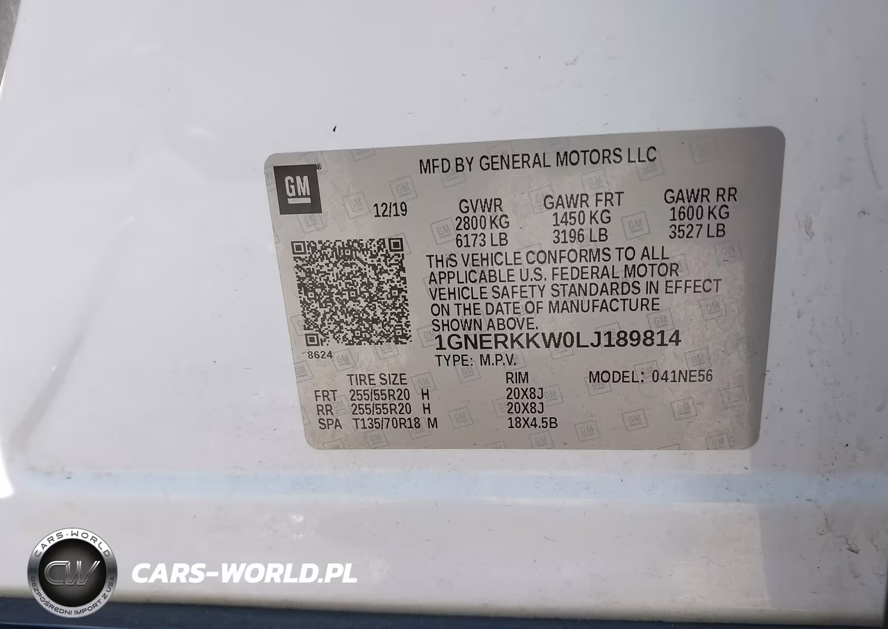 2020 Chevrolet Traverse Fwd Premier VIN:1GNERKKW0LJ189814 - 9