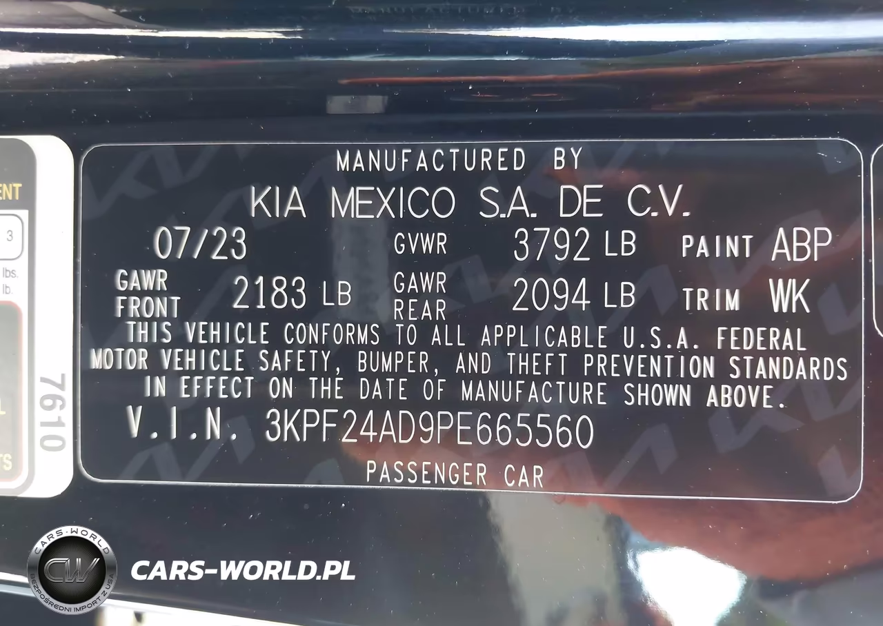 2023 Kia Forte Lxs VIN:3KPF24AD9PE665560 - 9