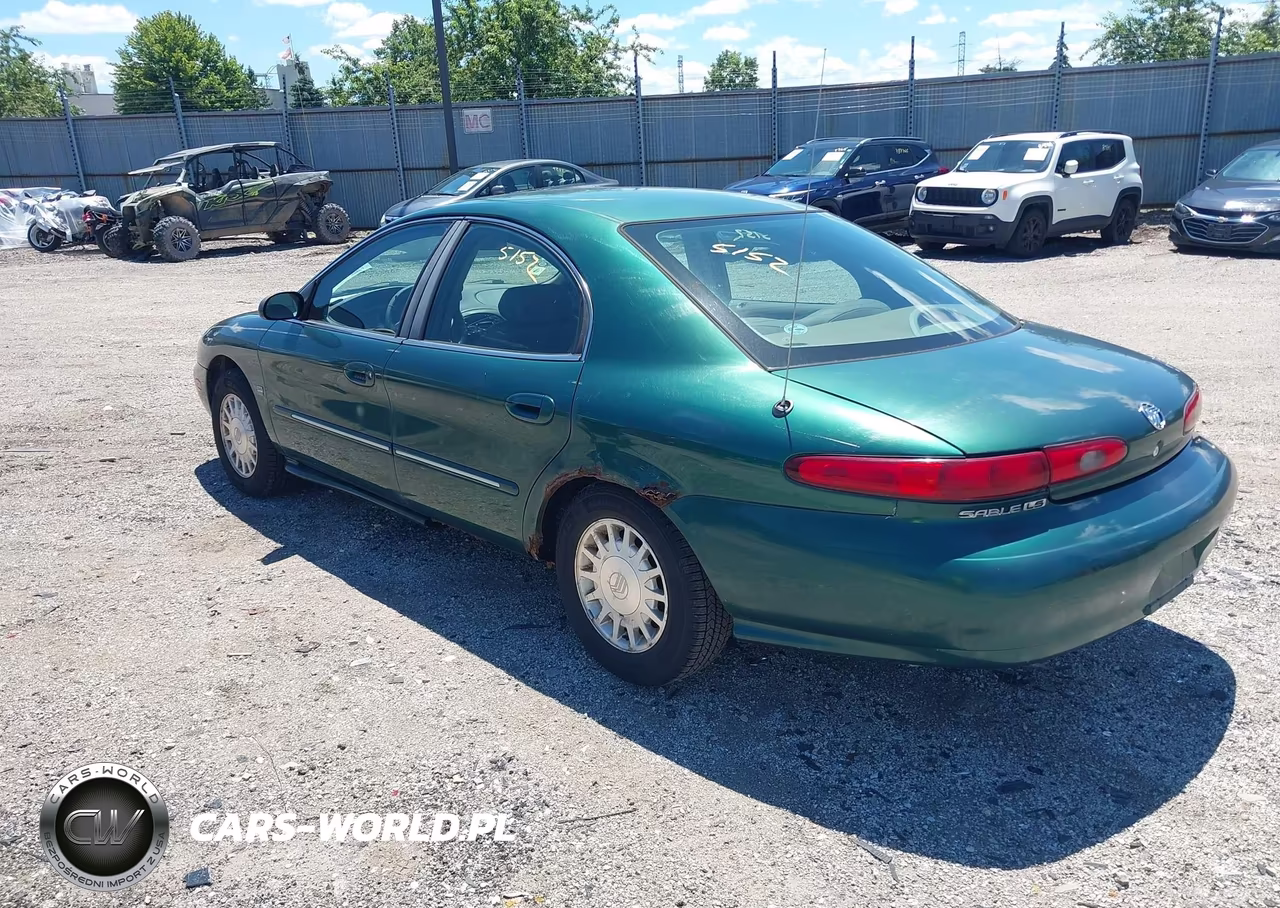 1999 Mercury Sable Ls VIN:1MEFM53S8XG658741 - 3