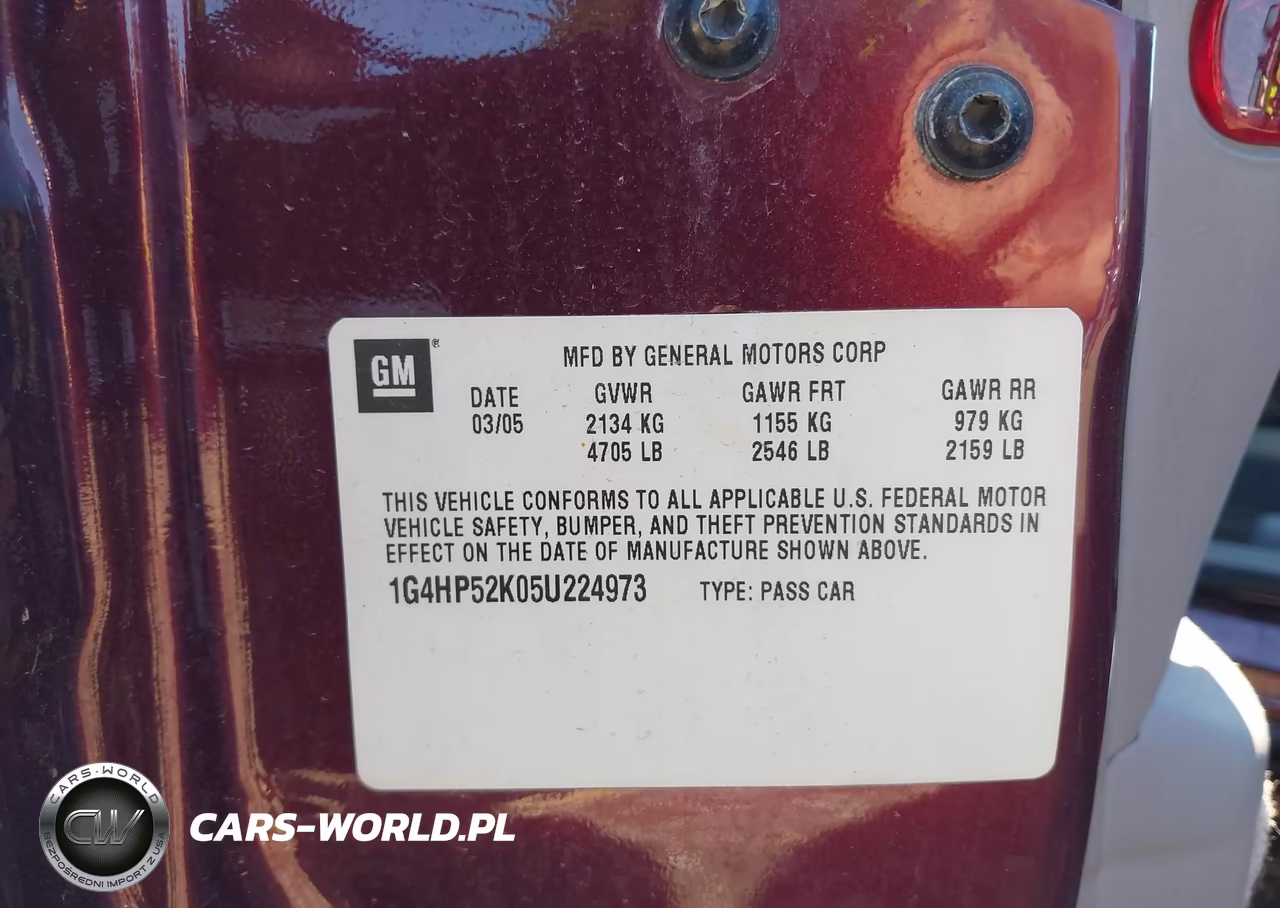 2005 Buick Lesabre Custom VIN:1G4HP52K05U224973 - 9