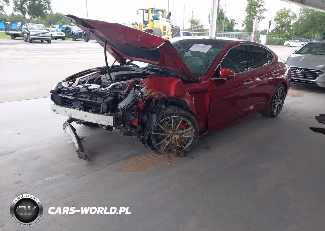 2020 Genesis G70 3.3T Rwd VIN:KMTG54LEXLU056427 - 2