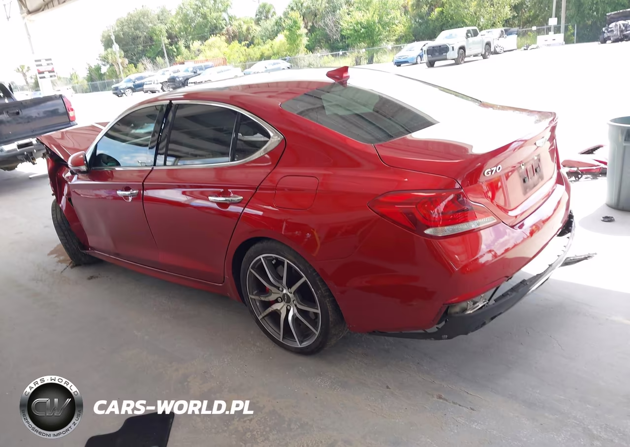 2020 Genesis G70 3.3T Rwd VIN:KMTG54LEXLU056427 - 3