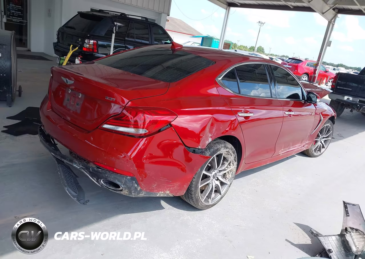 2020 Genesis G70 3.3T Rwd VIN:KMTG54LEXLU056427 - 4