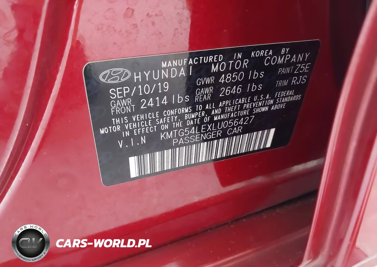 2020 Genesis G70 3.3T Rwd VIN:KMTG54LEXLU056427 - 9