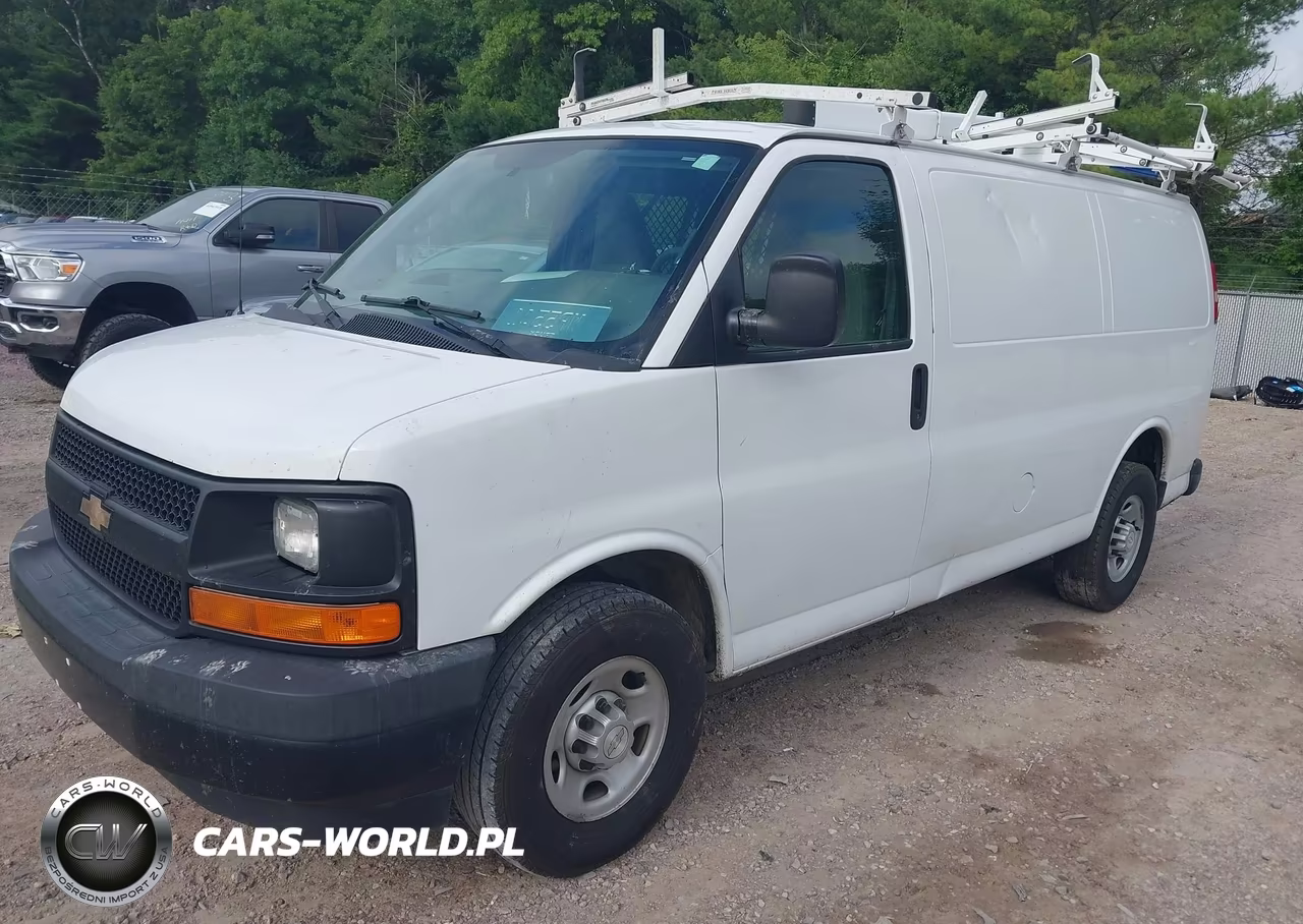 2017 Chevrolet Express 2500 Work Van VIN:1GCWGAFFXH1223384 - 2