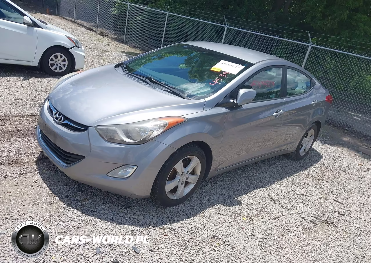 2012 Hyundai Elantra Gls (Ulsan Plant) VIN:KMHDH4AE9CU312001 - 2