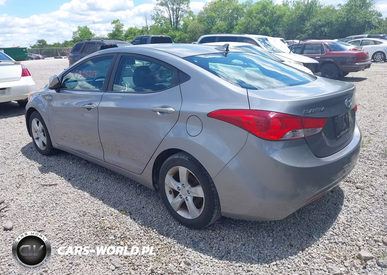 2012 Hyundai Elantra Gls (Ulsan Plant) VIN:KMHDH4AE9CU312001 - 3