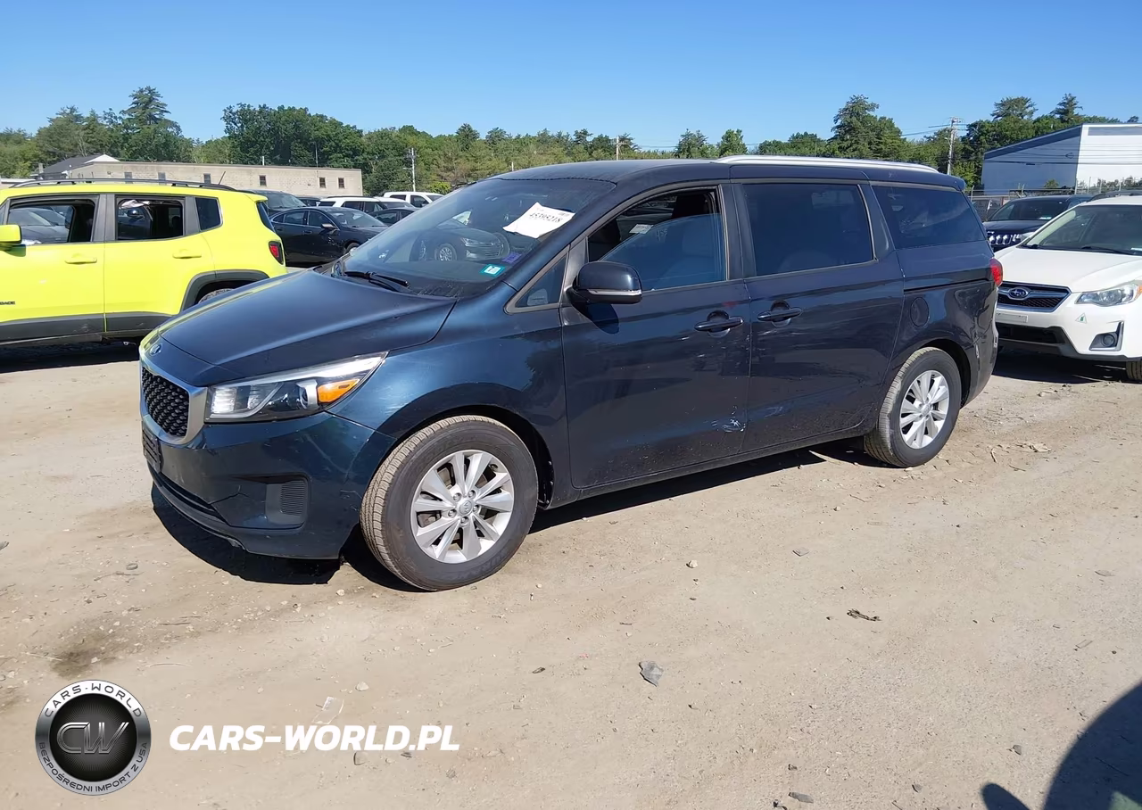 2015 Kia Sedona Lx VIN:KNDMB5C17F6034357 - 2