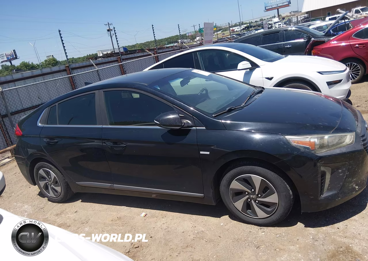2017 Hyundai Ioniq Hybrid Sel VIN:KMHC75LC8HU054593 - 13