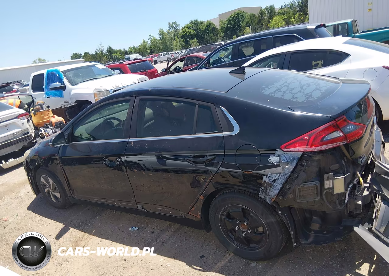 2017 Hyundai Ioniq Hybrid Sel VIN:KMHC75LC8HU054593 - 14